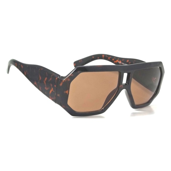 Retro Aviator Futuristic Sunglasses Robotic Wilcox - Picture 7 of 8